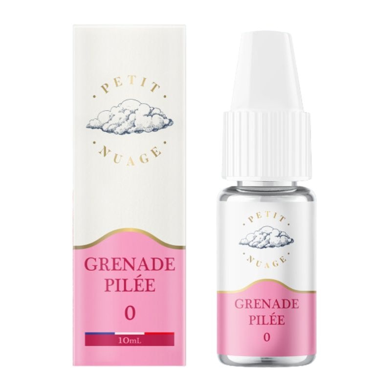 Fiole e-liquide Grenade Pilée Petit Nuage 10ml