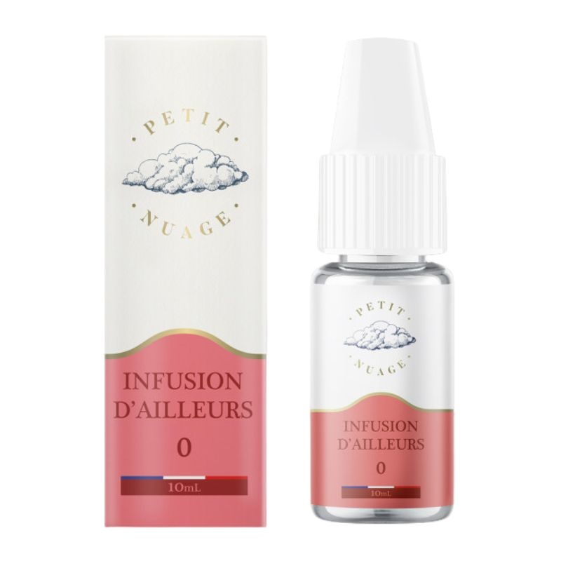 Fiole e-liquide Infusion D'ailleurs Petit Nuage 10ml