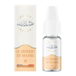 Fiole e-liquide Le Dessert de Mamie Petit Nuage 10ml