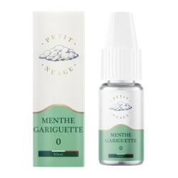 Fiole e-liquide Menthe Gariguette Petit Nuage 10ml