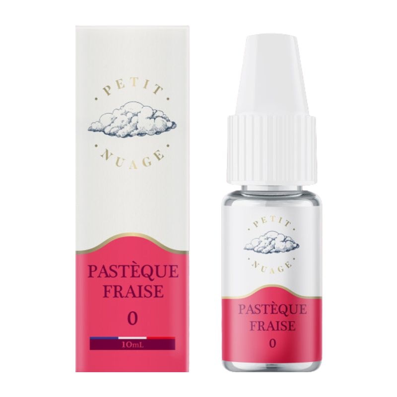 Fiole e-liquide Pastèque Fraise Petit Nuage 10ml