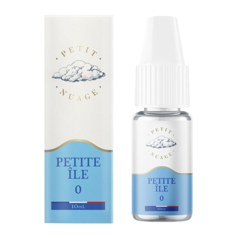 Fiole e-liquide Petite île Petit Nuage 10ml