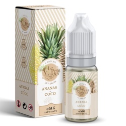 Fiole e-liquide Ananas Coco Le Petit Verger Savourea 10ml