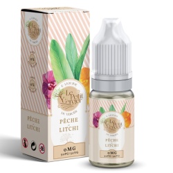 Fiole e-liquide Pêche Litchi Le Petit Verger Savourea 10ml