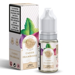 Fiole e-liquide Cassis Framboise Le Petit Verger Savourea 10ml