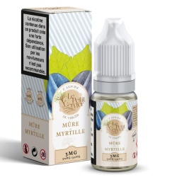 Fiole e-liquide Mûre Myrtille Le Petit Verger Savourea 10ml