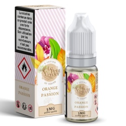 Fiole e-liquide Orange Passion Le Petit Verger Savourea 10ml