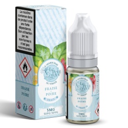 Fiole e-liquide Fraise Poire Frais Le Petit Verger Savourea 10ml