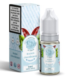 Fiole e-liquide Raisin Cranberry Frais Le Petit Verger Savourea 10ml