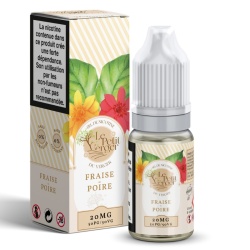 Fiole e-liquide Fraise Poire Nic Salts Le Petit Verger 10ml