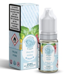 Fiole e-liquide Fraise Poire Frais Nic Salts Le Petit Verger 10ml