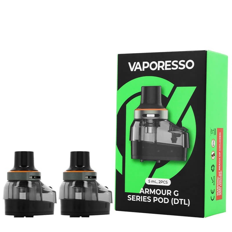 Cartouches Armour G Series 5ml pour pods Vaporesso MTL/DTL