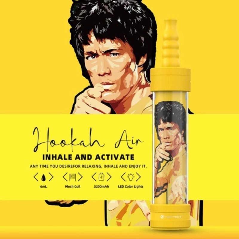 E-Chicha Hookah Air Bruce 80W Design Bruce Lee Edition Limitée