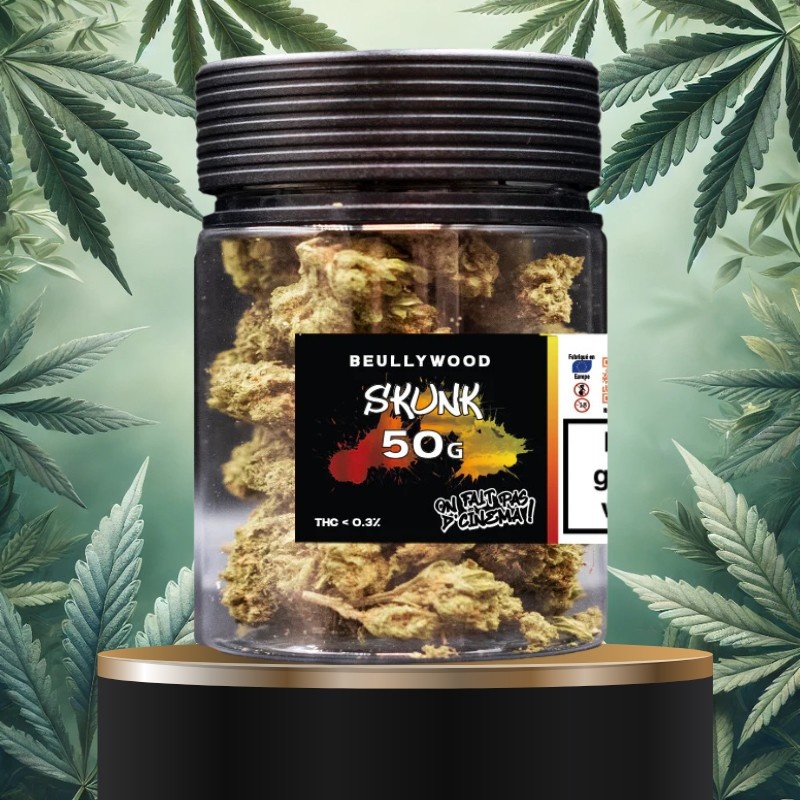 Fleur de CBD Skunk Beullywood 50g