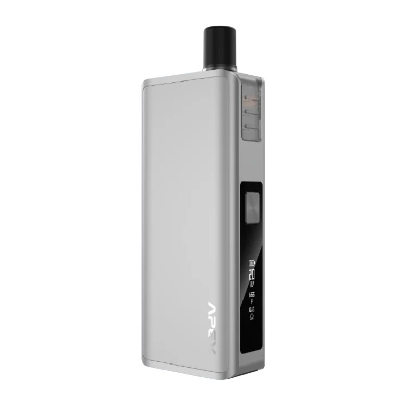 Pod Apex Vaporesso couleur satin silver