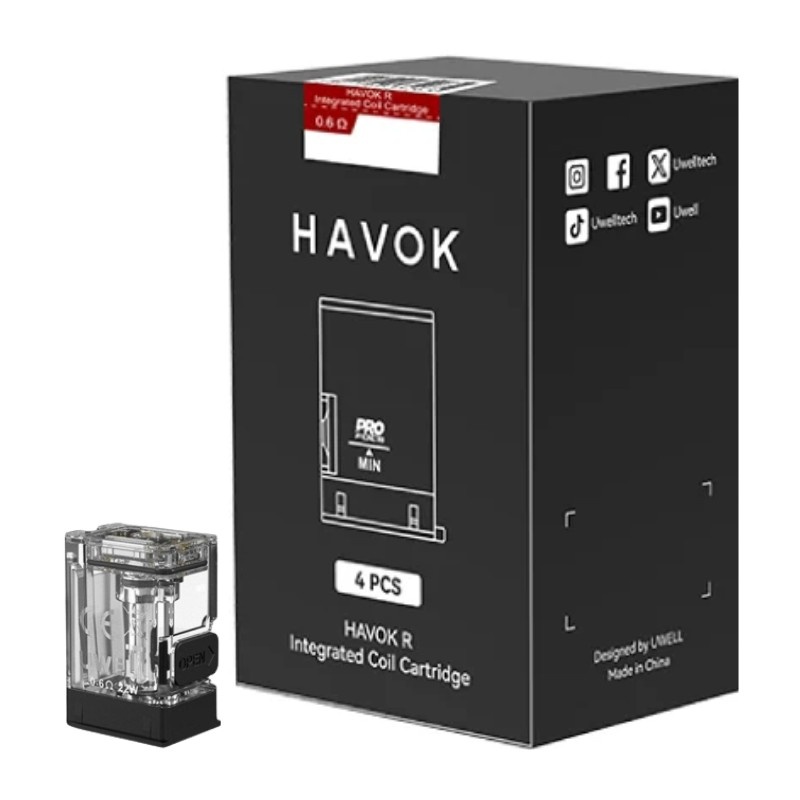 Cartouches Havok R Uwell (x4)