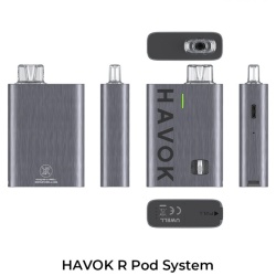 Vue détaillée Pod Havok R Uwell