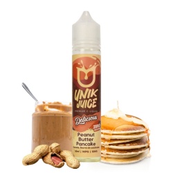 Flacon e-liquide Peanut Butter Pancake Delicious Unik Juice 50ml