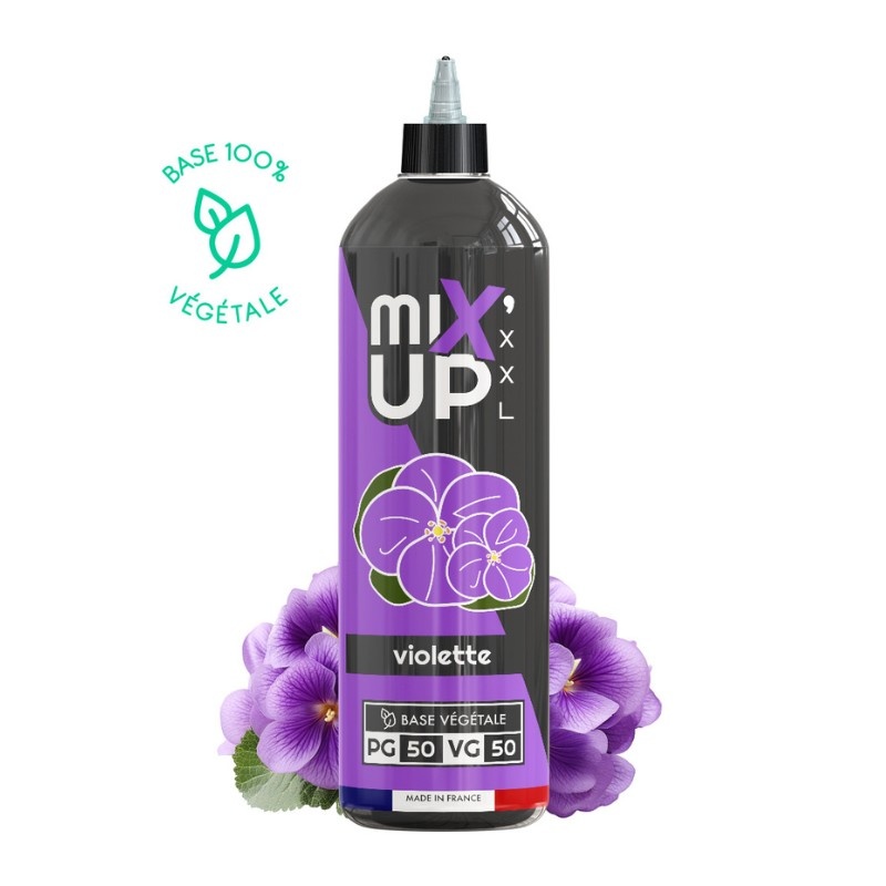 e-liquide Violette MIX’UP XXL en format 1L