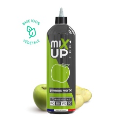 Bouteille e-liquide Pomme Verte MIX’UP XXL en format 1L