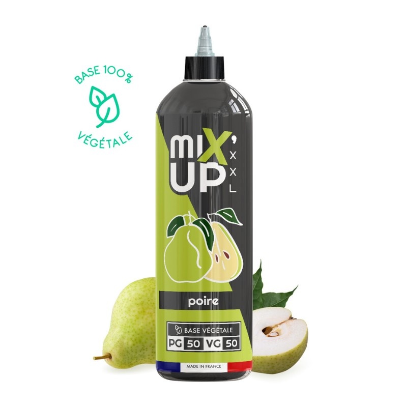 Bouteille e-liquide Poire MIX’UP XXL en format 1L