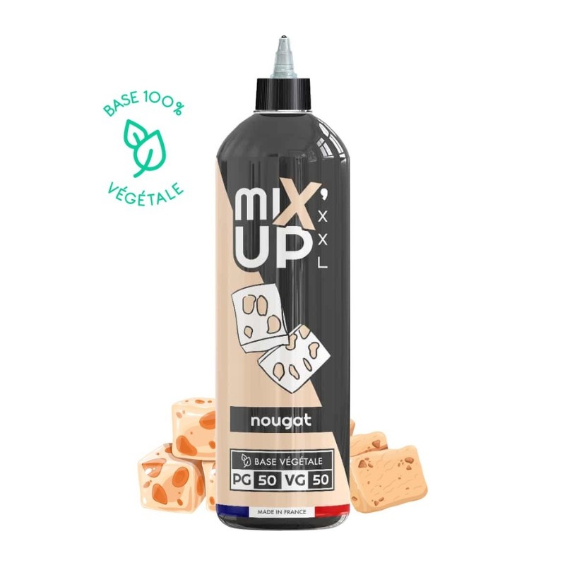 Bouteille e-liquide Nougat MIX’UP XXL en format 1L