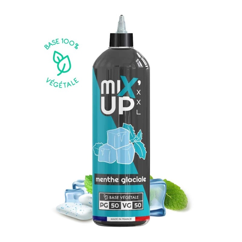 Bouteille e-liquide Menthe Glaciale MIX’UP XXL en format 1L