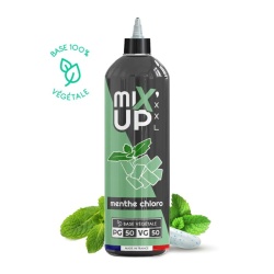 Bouteille e-liquide Menthe Chlorophylle MIX’UP XXL en format 1L