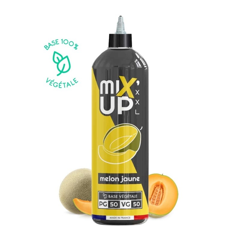 Bouteille e-liquide Melon Jaune MIX’UP XXL en format 1L