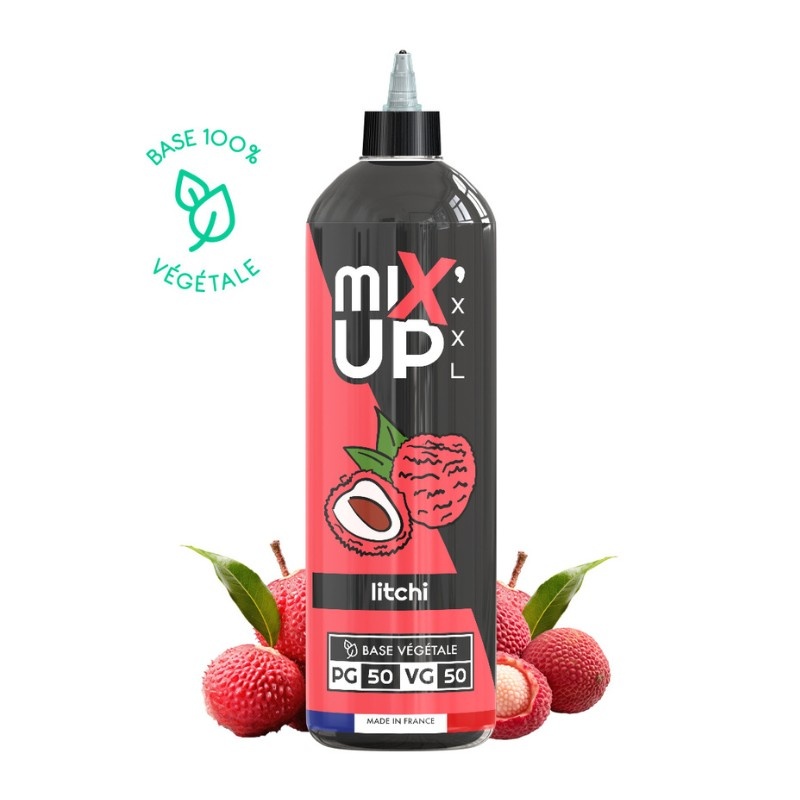 Bouteille e-liquide Litchi MIX’UP XXL en format 1L