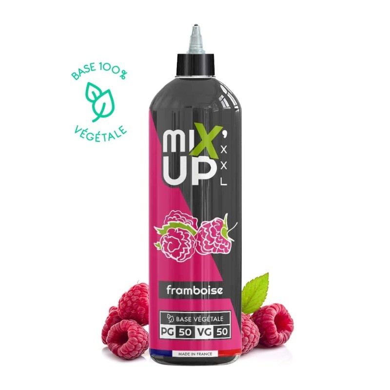 Bouteille e-liquide Framboise MIX’UP XXL en format 1L