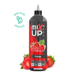 Bouteille e-liquide Fraise MIX’UP XXL en format 1L