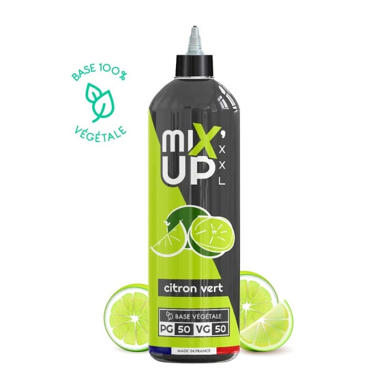 Bouteille e-liquide Citron Vert MIX’UP XXL en format 1L