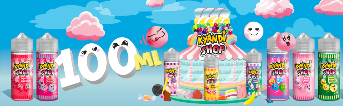 Nouveau : e-liquides Kyandi Shop 100ml